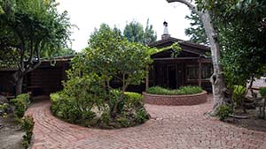 Brick Pathways and Entrance