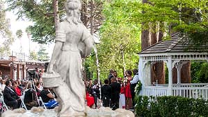 Our Statue Observing a Marriage